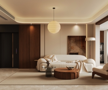 Modern A Living Room-ID:988804109