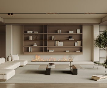 Modern A Living Room-ID:841558936