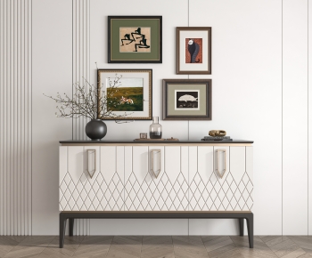 American Style Side Cabinet/Entrance Cabinet-ID:884401083