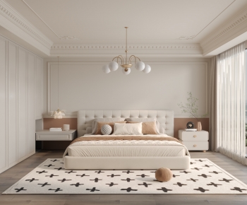 French Style Bedroom-ID:383048065
