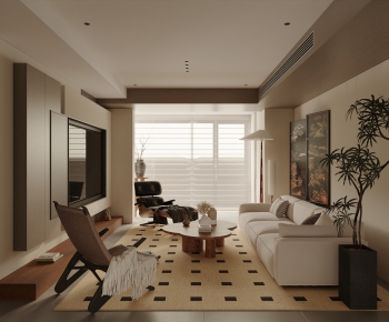 Modern A Living Room-ID:209727054