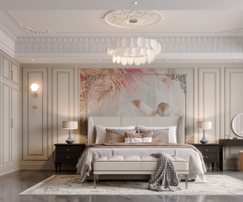 French Style Bedroom-ID:676168922