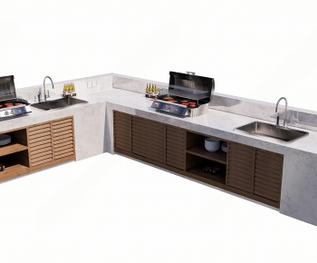 Modern Kitchen Cabinet-ID:139620355