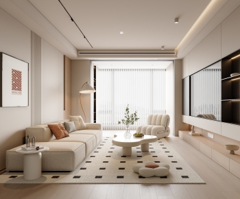 Modern A Living Room-ID:759423021