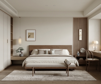 New Chinese Style Bedroom-ID:926867968