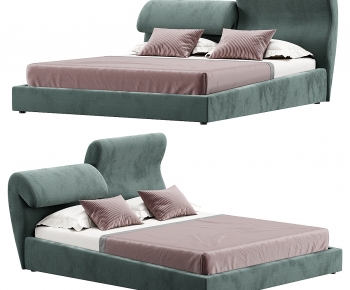 Modern Double Bed-ID:553232917