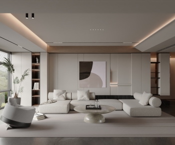Modern A Living Room-ID:739795929