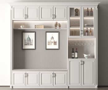 American Style Wine Cabinet-ID:673296934