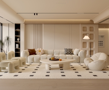 Modern A Living Room-ID:634136923