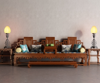 New Chinese Style Arhat Bed-ID:325530059