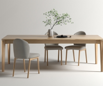 Modern Dining Table And Chairs-ID:629930532