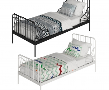 Modern Single Bed-ID:593995099