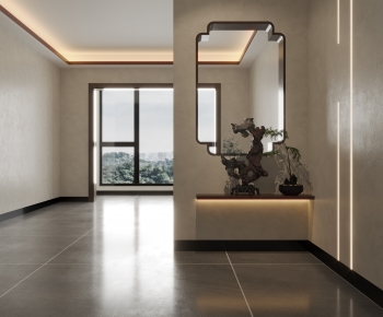 New Chinese Style Hallway-ID:838330988