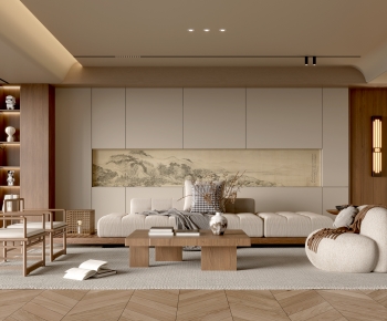 Modern A Living Room-ID:910315049