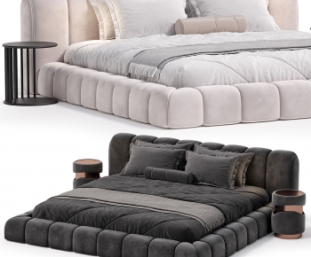 Modern Double Bed-ID:216978071