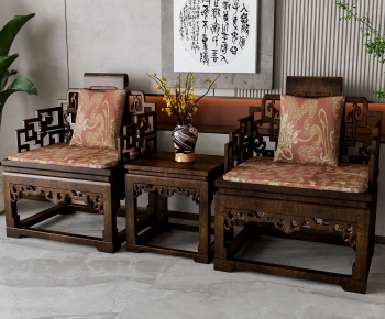 新中式休闲桌椅组合-ID:330022107