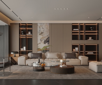 Modern A Living Room-ID:344427119