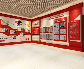 Modern Exhibition Hall-ID:408627031