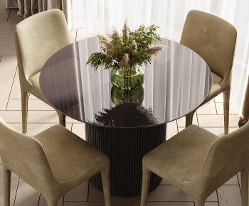 Modern Dining Table And Chairs-ID:144529363
