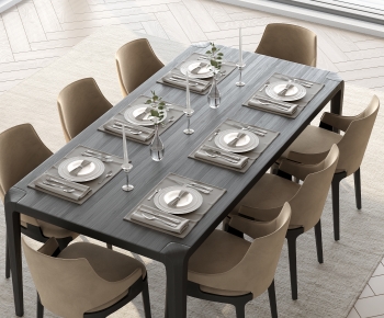 Modern Dining Table And Chairs-ID:268177039