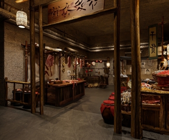 中式菜市场 古代摊铺-ID:439290057