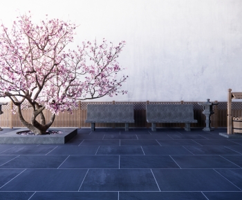 Japanese Style Courtyard/landscape-ID:343178994