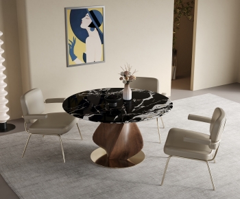 Modern Dining Table And Chairs-ID:330436946