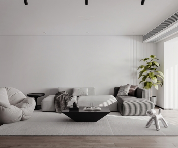Modern A Living Room-ID:375154977