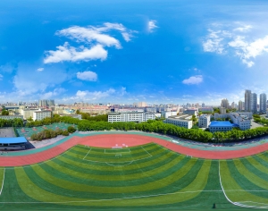 HDR白天城市运动操场广场-ID:971908091