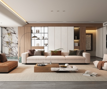 Modern A Living Room-ID:838885077