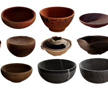 Retro Style Clay Pot-ID:670213944
