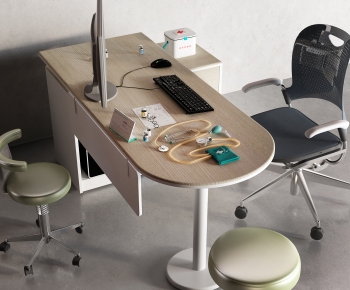 Modern Office Desk And Chair-ID:968066936