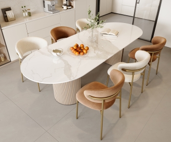 Modern Dining Table And Chairs-ID:492233999