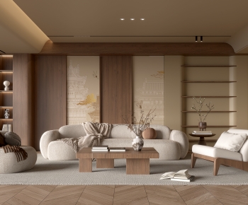 Modern A Living Room-ID:166357995