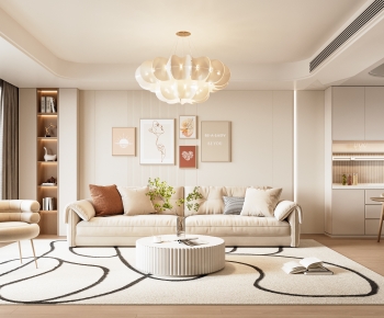 Modern A Living Room-ID:958472979
