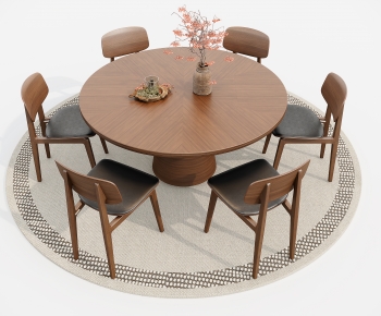 Modern Dining Table And Chairs-ID:534501126