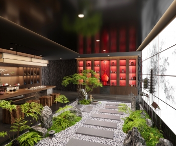 New Chinese Style Teahouse Tea House-ID:699467906