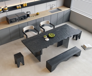 Modern Dining Table And Chairs-ID:392133001