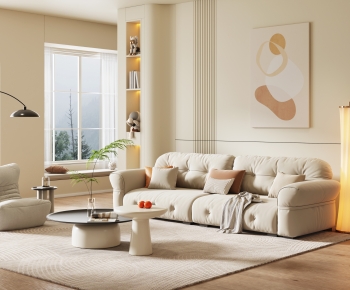 Modern A Living Room-ID:455249073