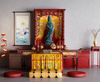 Chinese Style Buddhist Niche-ID:188878067