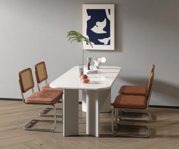 Modern Dining Table And Chairs-ID:399235963