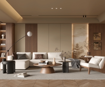 Modern A Living Room-ID:984168057