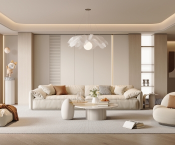 Modern A Living Room-ID:253597972