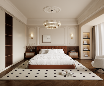 French Style Bedroom-ID:100522997