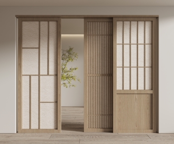 Japanese Style Sliding Door-ID:125849212