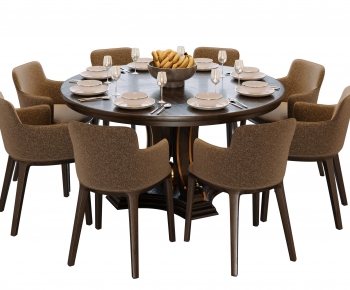 Modern Dining Table And Chairs-ID:770374062
