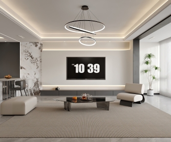 Modern A Living Room-ID:411489094