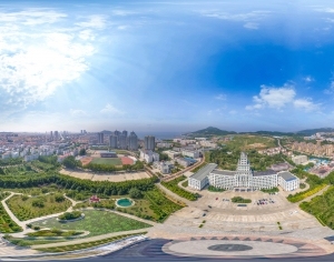 HDR白天城市生态绿化全景-ID:5955206
