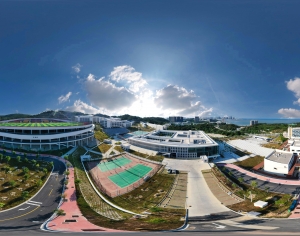 HDR白天城市生态绿化全景-ID:277802942