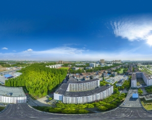 HDR白天城市生态绿化全景-ID:142095093